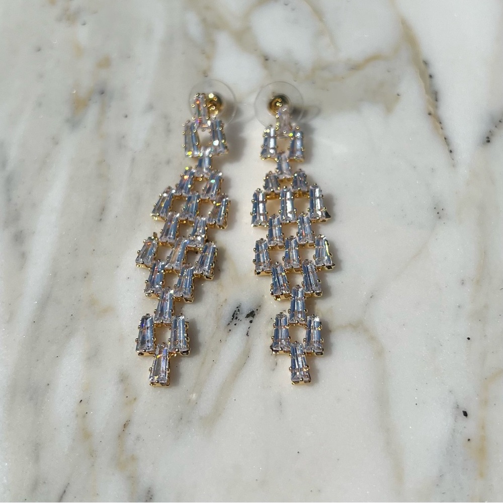 Glam Drop Earrings 💎 STAINLESS STEEL
